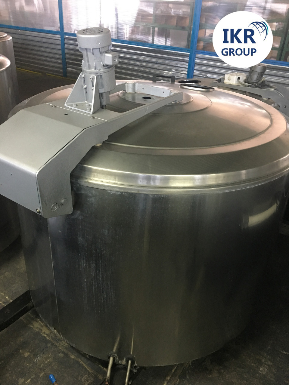 Охолоджувач молока Б/У ALFA LAVAL 1000 відкритого типу об'ємом 1000 літрів