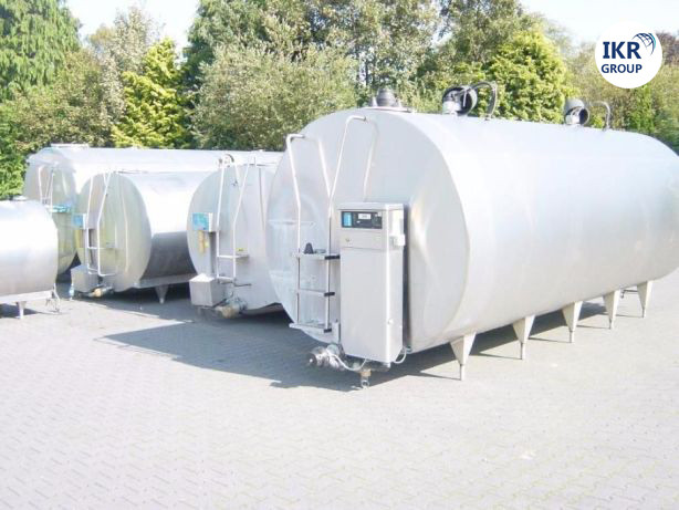 Танк охолоджувач молока Б/У DELAVAL 20000 закритого типу об'ємом 20000 літрів/Охолоджувач молока - Зображення 2