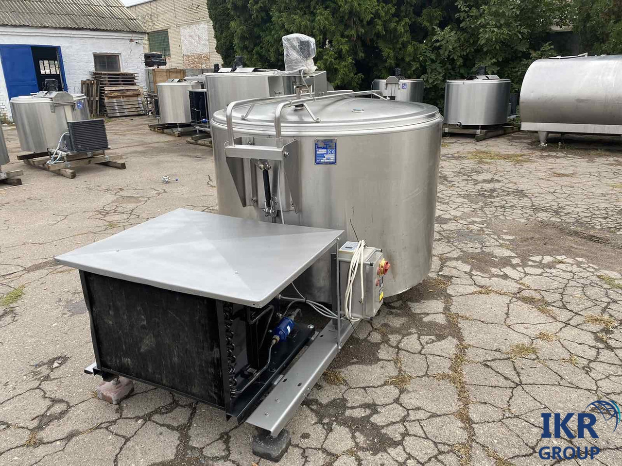 Охолоджувач молока 1200л DeLaval відкритого типу - Зображення 7