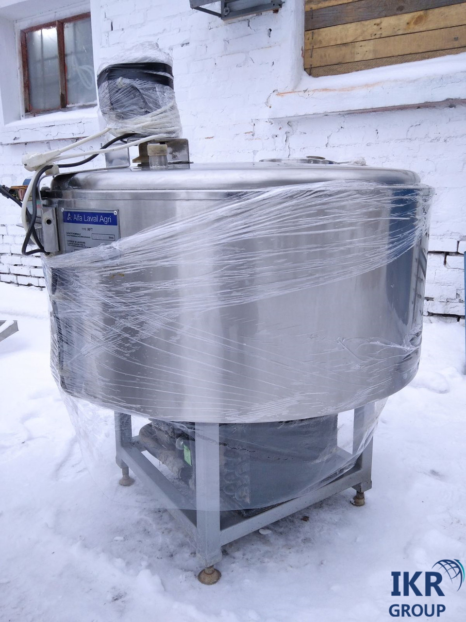 Охладитель молока б/у Alfa Laval на 200 литров открытого типа / Охолоджувач молока на 200 літрів - Зображення 4