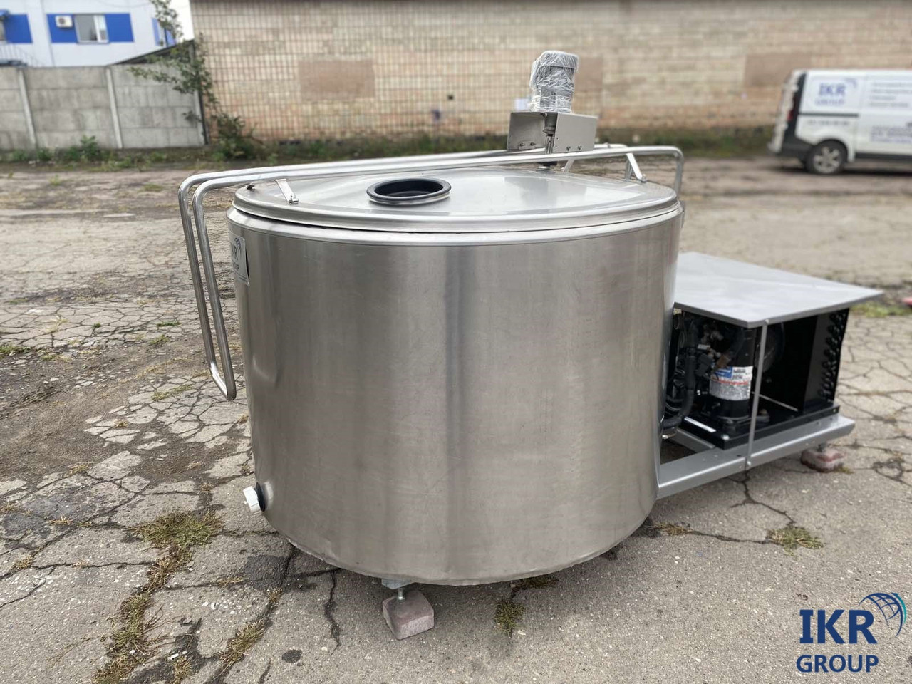 Охолоджувач молока 1200л DeLaval відкритого типу - Зображення 6