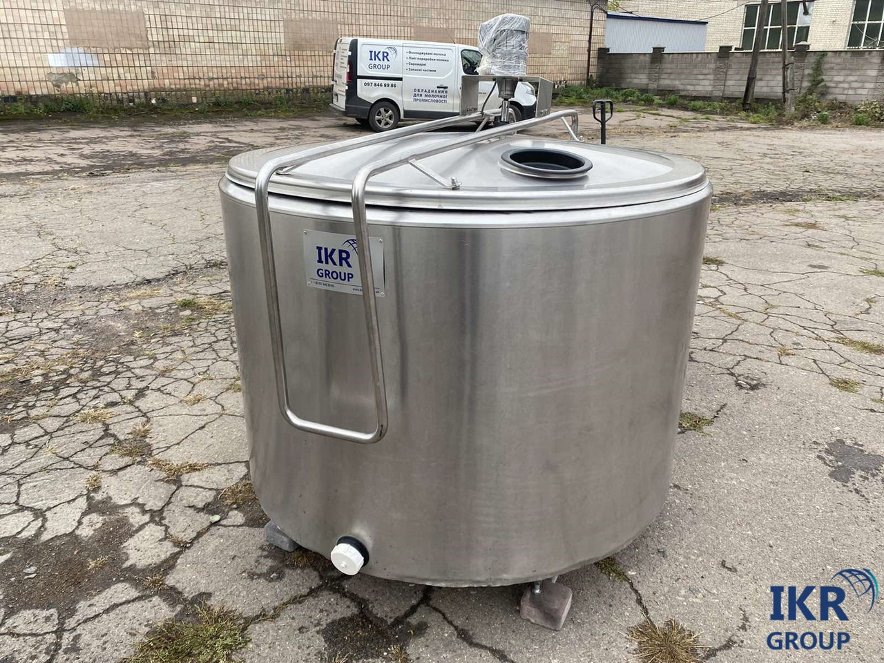 Охолоджувач молока 1200л DeLaval відкритого типу - Зображення 5