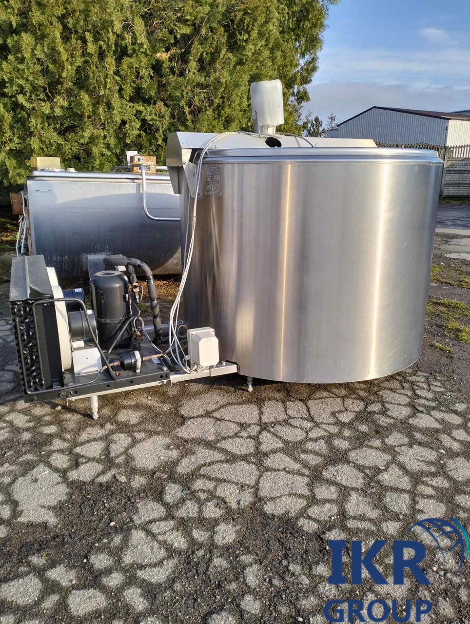 Охолоджувач молока 1200л DeLaval відкритого типу - Зображення 2