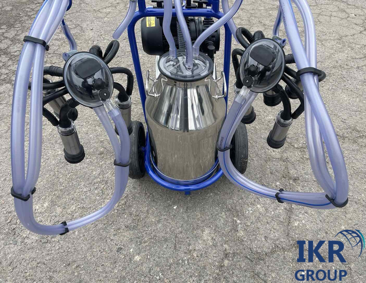 Доїльний апарат для одночасного доїння 2-х корів Most, Barbaros Motor TK 2-PK - Зображення 3